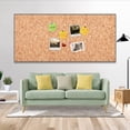 thumbnail image 3 of 2 Roll 53x11.8inch Cork Fabric Sheets PU Natural Real Cork Leather Fabric for Making Earring Bag Phone Cover, 3 of 7