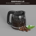 thumbnail image 5 of CE251 12-Cup Glass Carafe Pot Replacement Compatible with Ninja Coffee Brewer Maker, Fit Models CE251 CE201 CE201C CE200 CE200C Model# XGLSLID200, 1 Pack, 5 of 5