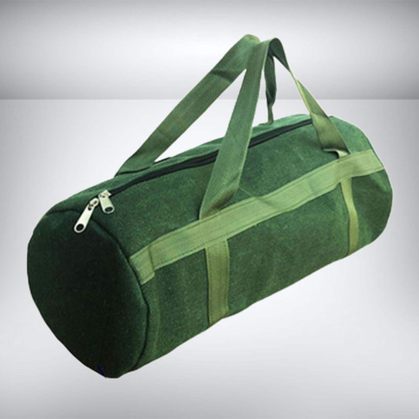 Colaxi Canvas Tool Bag Tool Organizer Bag Wide Mouth Pouch Carrying Case Thick Heavy Duty Tools Case Tool Tote for Worker Woodworker 80x29cm