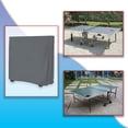 thumbnail image 5 of Covers & All Ping Pong Table Covers for Indoor/Outdoor - Waterproof & UV Resistant Table Tennis Cover 12 Oz PVC Heavy Duty Fabric with Air Pockets & Drawstring for Snug Fit (Grey), 5 of 7
