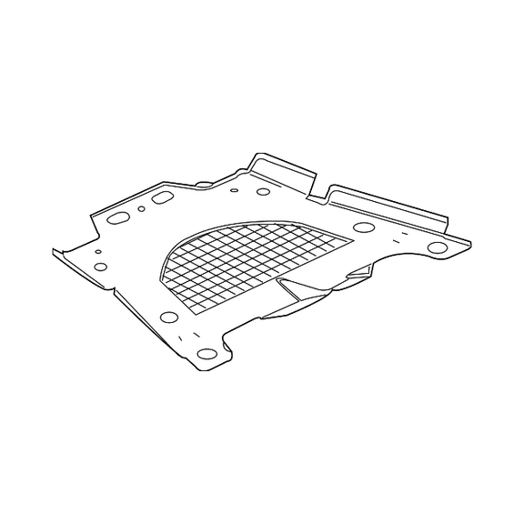 Genuine OE GM Rear Shield 15849031