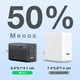 thumbnail image 4 of Cargador para pared 1Hora 65W PD, 3 puertos + cable Tipo-C, 4 of 5