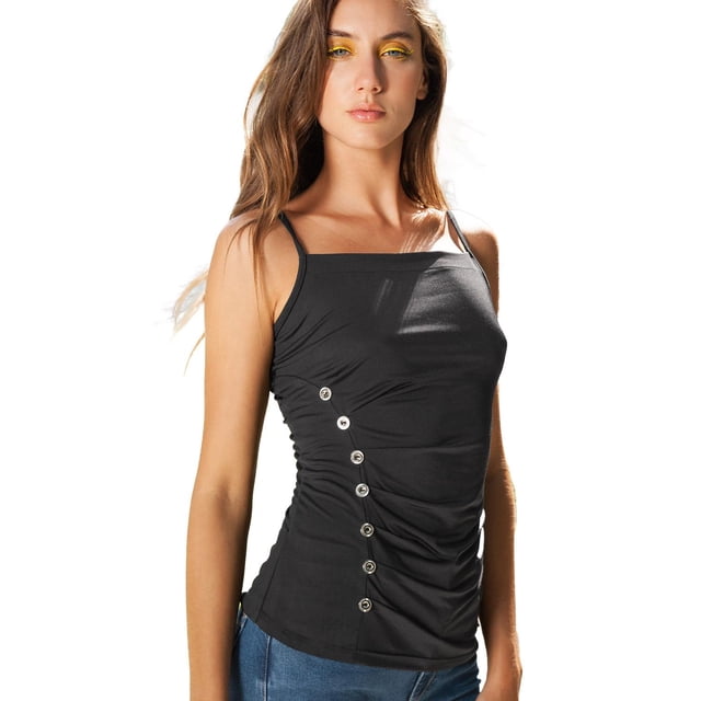 Blusa Yuliana André Badi negro Mediana 27-2128