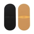 thumbnail image 1 of Almohadillas de agarre Macarena 2 Pares de pegamento de Goma en los talones Color Piel Y negro, 1 of 8