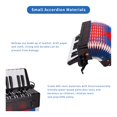thumbnail image 3 of Kids Accordions,17 Key 8 Bass Button Mini Accordion Instrument, Accordion Musical Instrument with Retractable Leather Strap for C, 3 of 6