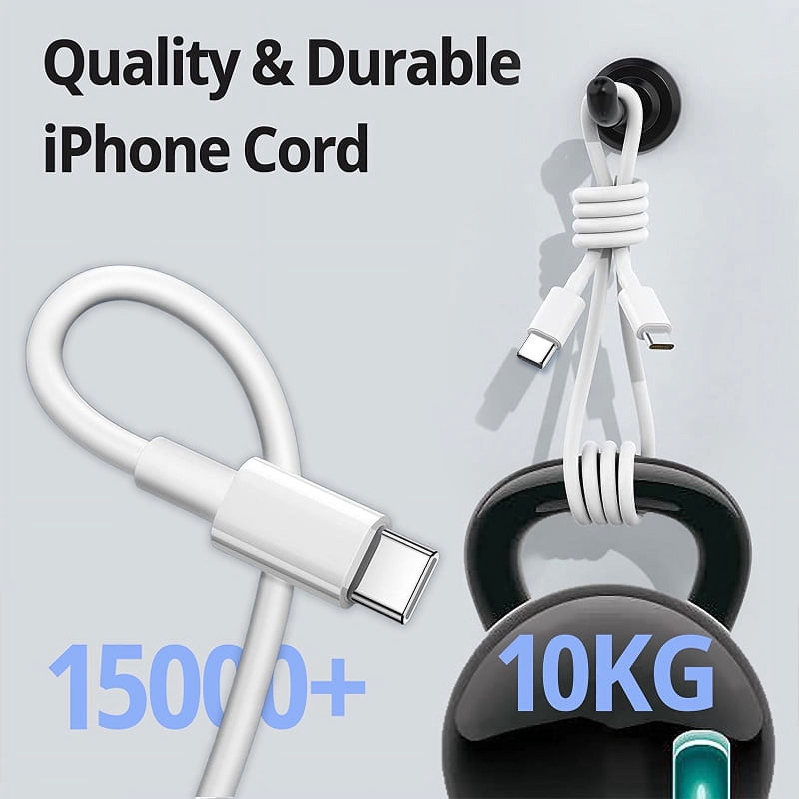 iPhone 15 Charger, 20W USB C Power Delivery Wall Charger Plug with 10ft Type C to Type C Cable Fast Charging Data Sync Cord Compatible with 15/15 pro/max /Samsung Galaxy S23 Ultra/S23/S23+/S22