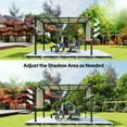 thumbnail image 6 of Outsunny 2 PCS Pergola Shade Cover, UV Protection Pergola Canopy Replacement, for 10 x 10ft Pergola, 6 of 9