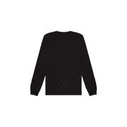 BELLA+CANVAS Adult Long Sleeve Personalized T-Shirt, Create Your Own Designs, Black, Medium, Unisex