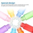 thumbnail image 2 of Jiandong Roller Bottle 16pcs 10ml Colorful Frosted Glass Roller Bottles for Aromatherapy(3.46X0.71X0.71Inch), 2 of 11