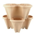 thumbnail image 2 of Vegetable Melon Fruit Planting Pot Eco-friendly Flowerpot PP Brand New Green PP Three-dimensional Biodegradable, 2 of 6