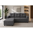 thumbnail image 1 of Sala Esquinera El Bazar Store Demeter Gris Oxford 210x160 cm Tela Lino Nacional Modular, 1 of 6