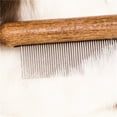 thumbnail image 6 of Lemolego Solid Wood Pet Comb - Grooming Tool for Cats, Dogs, and Rabbits (17 Round Teeth), 6 of 7