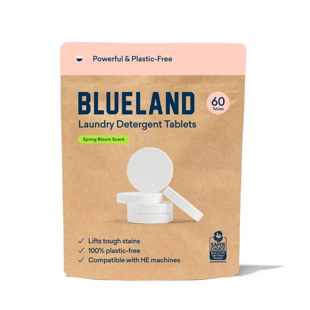 Detergente para ropa en tabletas BLUELAND Spring Bloom 60 tabletas