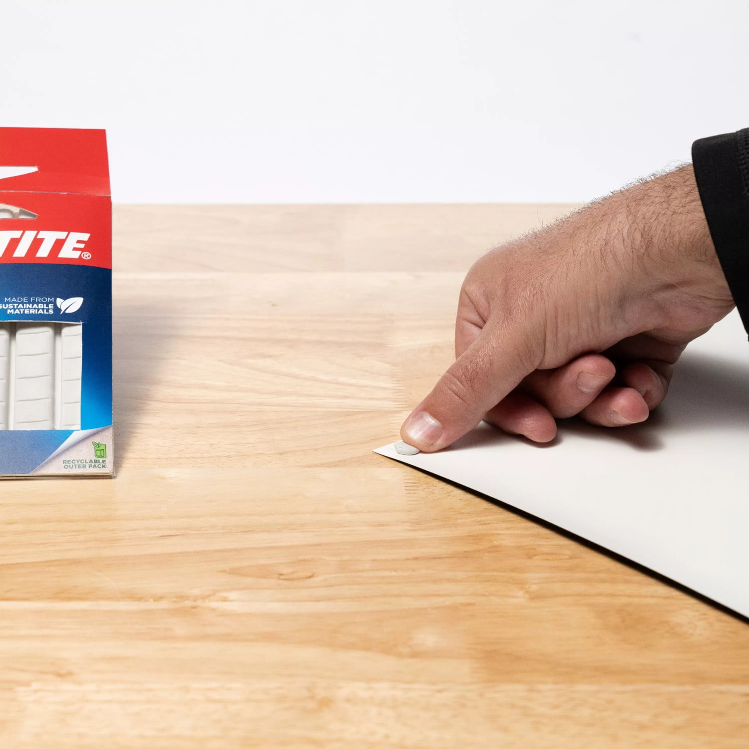 Loctite Eco Fun-Tak Mounting Putty, Pack of 1, White 2 oz Wallet