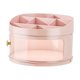 thumbnail image 2 of Caja organizadora de maquillaje, joyero, caja de cosméticos para escritorio, cajón organizador pequeño y rosa, 2 of 9