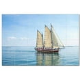 thumbnail image 1 of Boat Ship Ceramic Tile Mural Kitchen Backsplash Bathroom Shower, 400191-M64, 1 of 9