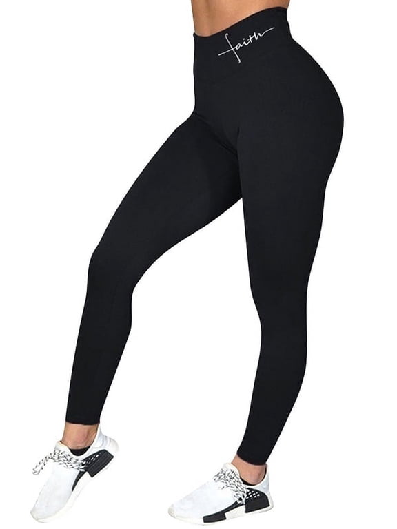 Womens Sports Yoga Workout Gym Fitness Stretch Leggings Pants