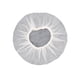 thumbnail image 2 of Cateissary 100 piezas almohadillas para los oídos auriculares almohadillas a prueba de polvo auriculares almohadillas elásticas de un solo fundas Relojes inteligentes Blanco, 2 of 6