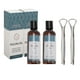 thumbnail image 2 of Coco Tirando de Aceite para los dientes, 100 ml de aceite que tira de aceite blanqueador de aliento fresco 2 pielas con raspador de Lengua de 2 piezas para el cuidado diario, 2 of 7