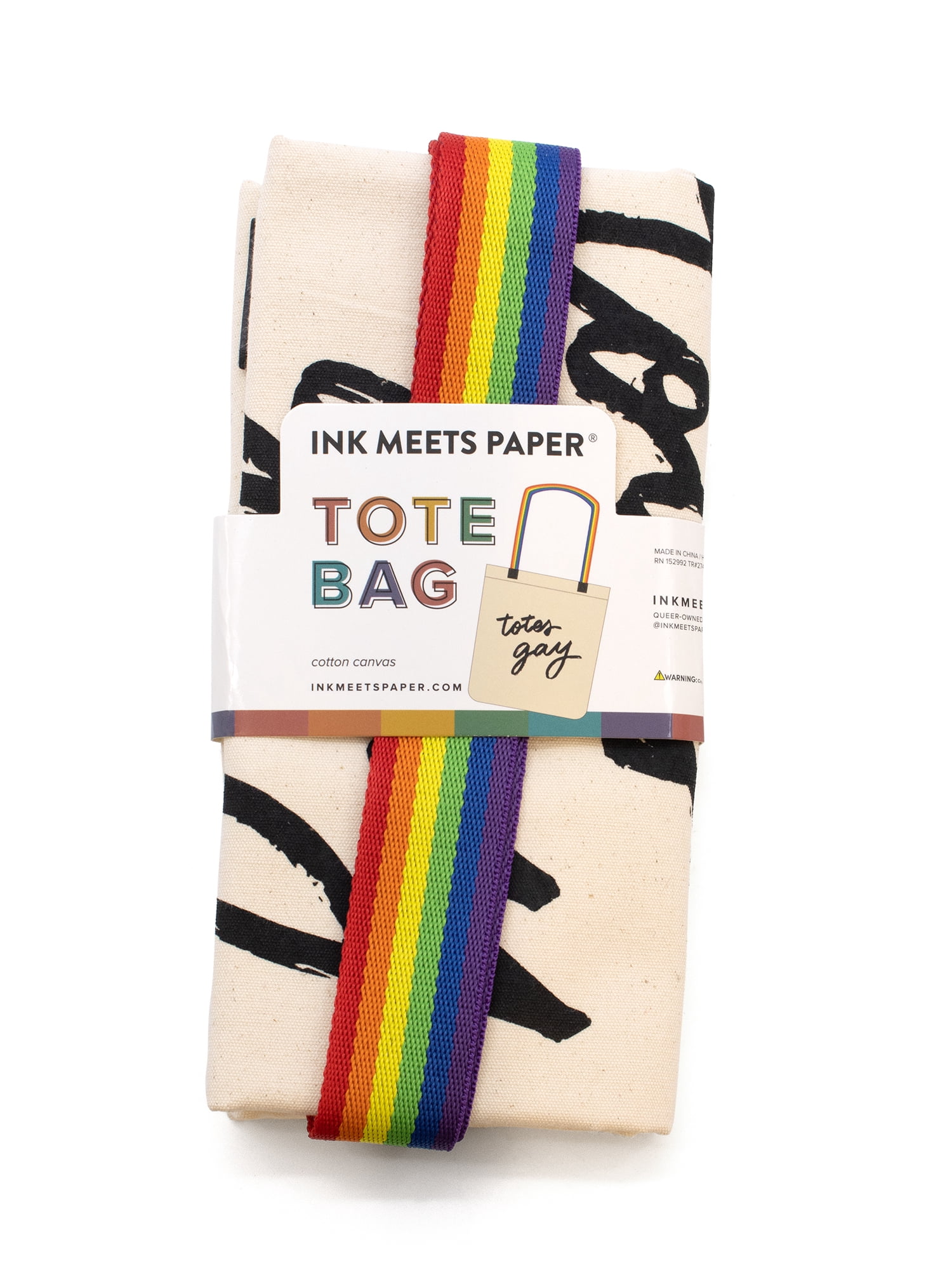 Ink Meets Paper Totes Gay Tote Bag