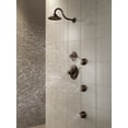 thumbnail image 2 of Delta 3-Spray Shower Head in Venetian Bronze RP34355RB, 2 of 9