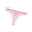 Hot Pink, variant on Fewfanhot Women's Cute Sweet Low Rise Thong Panties, Breathable Cotton Briefs Crotch Comfort Skin-Friendly Lingerie for Daily & Romantic Wear