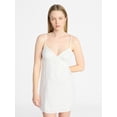 thumbnail image 2 of No Boundaries Cotton A Line Mini Dress, Women's XXS-XXL, 2 of 5