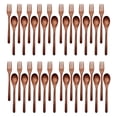 thumbnail image 1 of 40x Cucharas de Madera Y Tenedores, Juego de Utensilios de Madera, Juego de Cubiertos de Madera Natural Reutilizable, 1 of 6