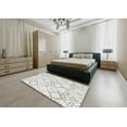 thumbnail image 4 of Ahgly Company Indoor Rectangle Contemporary Off White Beige Solid Area Rugs, 4' x 6', 4 of 6