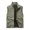 Army Green, variant on Cavosen Packable Jacket Lightweight Dry Faster Sleeveless Cargo Vest Zipper Thermal Solid Coat Winter Soft Hiking Travel Tops