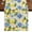 Yellow Blue, variant on Botanical Lemon 120 Inch Table Runner, Spring Countryside Floral Blue Tile Farmhouse Dresser Scarf Cotton & Linen Tablerunner for Dining/Kitchen Island/Holiday Party Décor 13" x 120"
