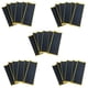 thumbnail image 1 of 100 Piezas /Lote Etiquetas Engomadas de Cinta Sin Cortar de Cubierta de Diapasón Negro Etiquetas Engomadas de Cinta de Agarre de Espuma Negra de 38mm x 110mm, 1 of 5