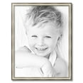 thumbnail image 2 of ArtToFrames 23" x 30" Antique Silver Panel Picture Frame, 23x30 inch Silver Wood Poster Frame (WOM-4760), 2 of 7