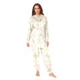 thumbnail image 2 of FORMRS Onesies Pajama for Adults Unisex Hoodie Winter Jumpsuit One Piece Sleepwear, Sizes S-2XL, Pastel Pink Geometric, 2 of 7