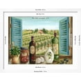 thumbnail image 5 of Art.com Tuscan Delights Art Print by Marilyn Dunlap, White Frame Wall Art, 40" x 32", 5 of 5