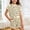Grey, variant on Trendfront Girls Stripe Print Outfit Set Crew Neck Short Sleeve Shirt Summer 2 Piece Casual Fashion Shorts Set for Girls 5-14 Years Clothes Set