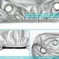 thumbnail image 3 of Motorcycle Cover,Motorbike Cover Universal Weather Waterproof Sun Protection with Lock-Holes & Storage Bag - Silver, 3 of 7