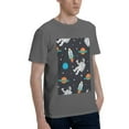 thumbnail image 2 of Bingfone Space Men'S Loose Fit Short-Sleeve Pocket T-Shirt, 2 of 7