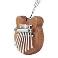 thumbnail image 1 of Yuarrent Piano de pulgar 8 teclas instrumento musical de madera portátil con cordón Piano de dedo Accesorios para instrumentos musicales, 1 of 6