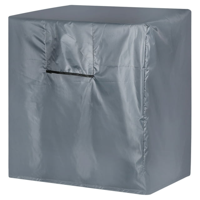 Funda para aire acondicionado, fundas para aires acondicionados de 36"x36"x39" para exteriores, funda de unidad exterior de tela Oxford 210D (gris)