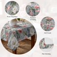 thumbnail image 5 of Vintage Spring Floral Table Cloth Waterproof Tablecloths, Summer Botanical Watercolor Tablecloth Dining Table Cover for Kitchen Party Tabletop Outdoor, Rectangle Tablecloth 52x70 Inch, 5 of 9