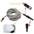 thumbnail image 2 of LABLT Stainless Steel Hose,Lightweight Metal Garden Flexible Water Hose,Shower Hose 25ft, 2 of 5