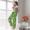 thumbnail image 6 of Picia Cows With Calfs Green Womens Soft Woven Cotton Elastic Waistband Sleep Pajama Pant Lounge Sleep Pant With Pockets And Drawstring-Medium, 6 of 9