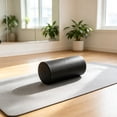 thumbnail image 4 of KKOUHVY Foam Roller, 12in Hardened Solid Black Foam Roller for for Exercise Massage Yoga Pilates Post Workout Muscle Recovery （S）, 4 of 7
