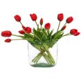 thumbnail image 5 of 10pcs Artificial Tulips Flowers, Real Touch Latex Bouquet, Fake Tulips for Office Wedding Party Home Kitchen Garden Decoration(Light Pink,10pcs), 5 of 5