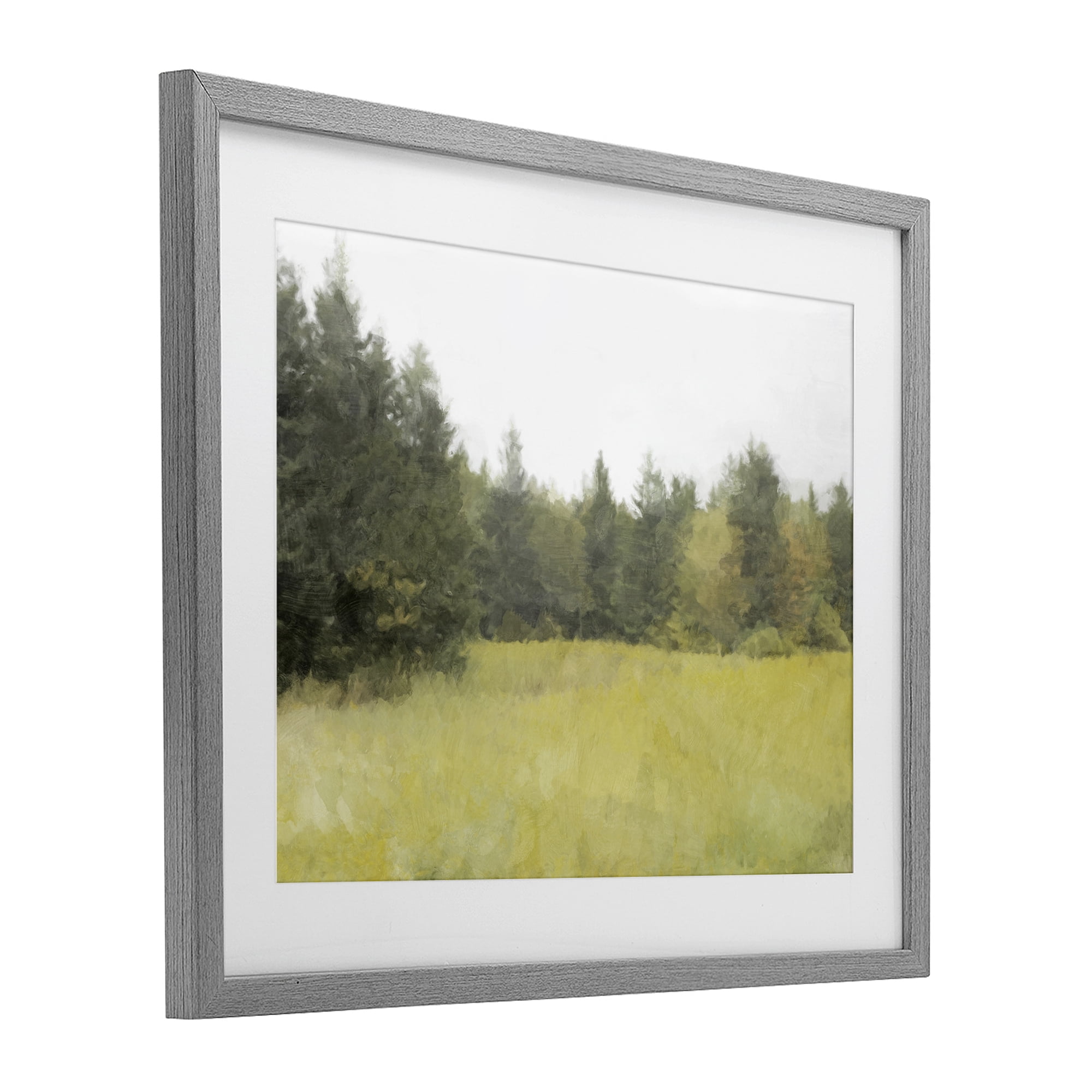 Stupell Industries The Forest's Vast Clearing Gray Framed Print Under Glass, design by Kim Curinga