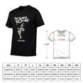 thumbnail image 2 of Gothic Rock Band Inspired T-Shirt - Vintage Emo Music Graphic Tee with Skeleton Print Black-style 2XL, 2 of 7