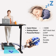 Egofit Walker Pro أصغر جهاز المشي الكهربائي تحت المكتب لـ Home 2.0HP 5 ° Incline