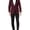 Burgundy, variant on Adam Baker Men's Modern Fit Two-Piece Peak Lapel Tuxedo Suit