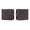 Brown, variant on Case for Samsung Galaxy Z Flip 7, PU Leather Card Slots Magnetic Closure Vintage Shockproof Protective Case for Samsung Galaxy Z Flip 7 - Black